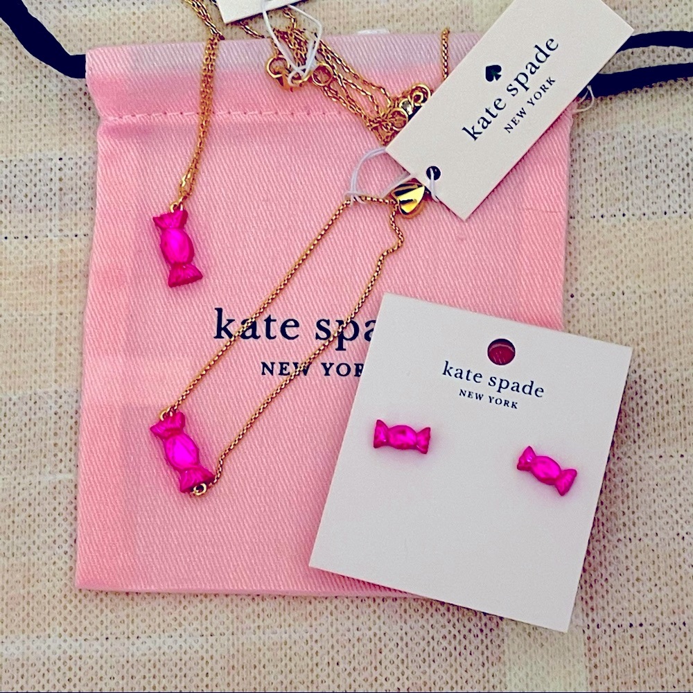 Kate Spade candy shop set NWT